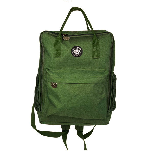 Honu Backpack aus Ozeanplastik - Grün