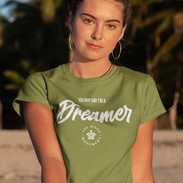 Damen "Dreamer" Supporter Bio T-Shirt